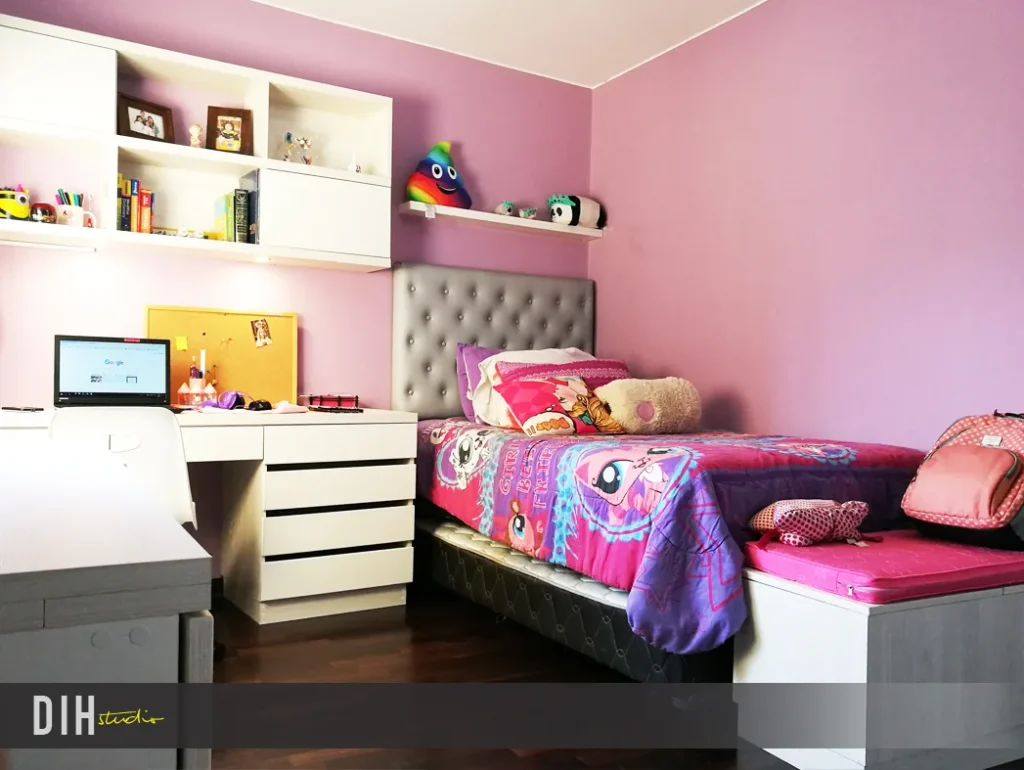 Dormitorio2 — proyecto de Habitación niños_jóvenes de DIH Studio