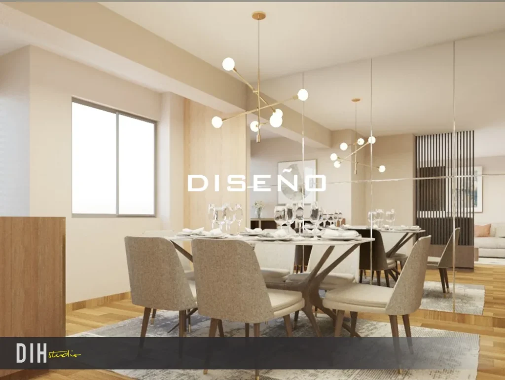 FioVil_comedor_di1 — proyecto de Sala y Comedor de DIH Studio