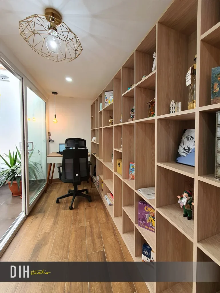 GreArm oficina O11 — proyecto de Construcción de DIH Studio