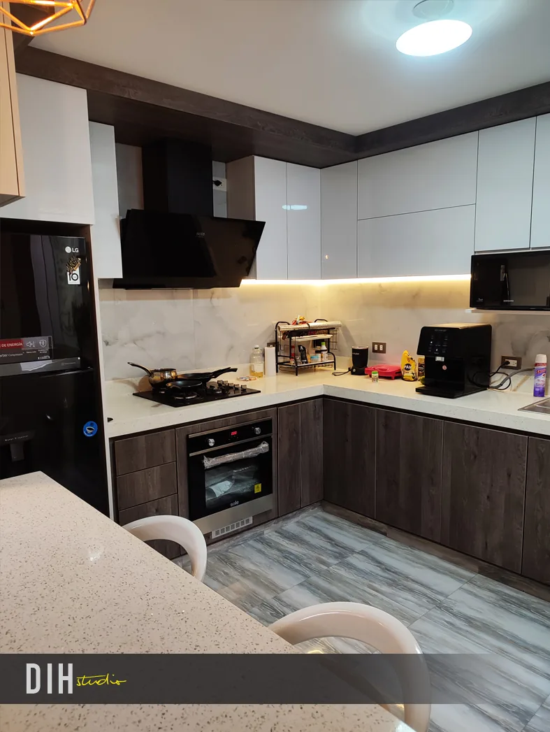 JulSan cocina 1 — proyecto de Cocinas de DIH Studio