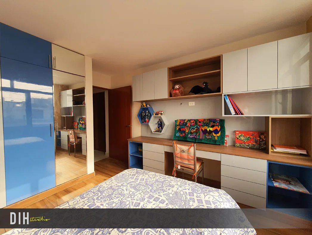 MonMat habnino 3 — proyecto de Habitación niños_jóvenes de DIH Studio